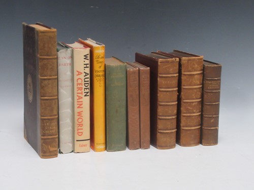 Lot 470 - Books - mixed literature, including bindings,...