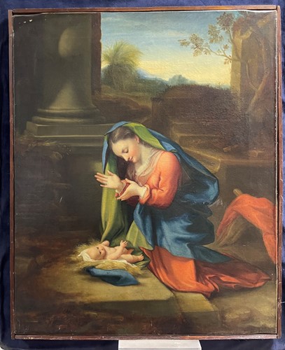 Lot 196 - Anna Teerlink, née Muschi (Italian, 1800-1885) after Correggio