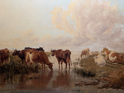 Lot 280 - Circle of Thomas Sidney Cooper (1802-1902)