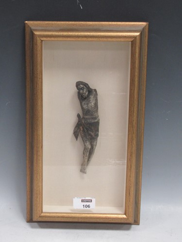 Lot 106 - An 18th/19th century figure of Christ...