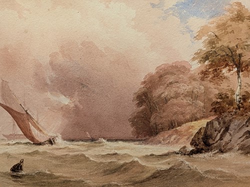 Lot 234 - Attributed To Anthony Vandyke Copley-Fielding (British. 1787-1855)