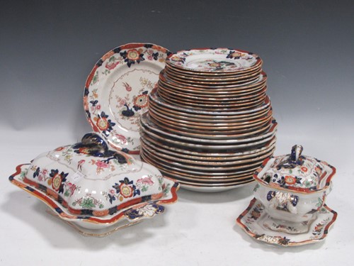 Lot 64 - An Ashworth Masons dinner service, to include...