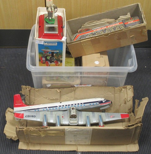 Lot 111 - Mamod model traction engine, Little Betty toy...