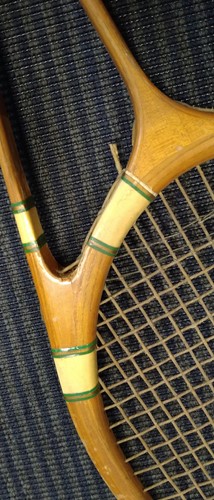 Lot 114 - Hazells' Streamline patent tennis racquet with...