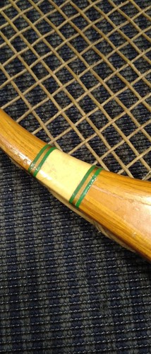 Lot 114 - Hazells' Streamline patent tennis racquet with...