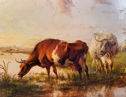Lot 190 - Thomas Sidney Cooper RA (British, 1803-1902)