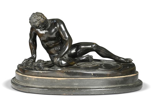 Lot 638 - After the Antique, The Dying Gaul, late 19th century