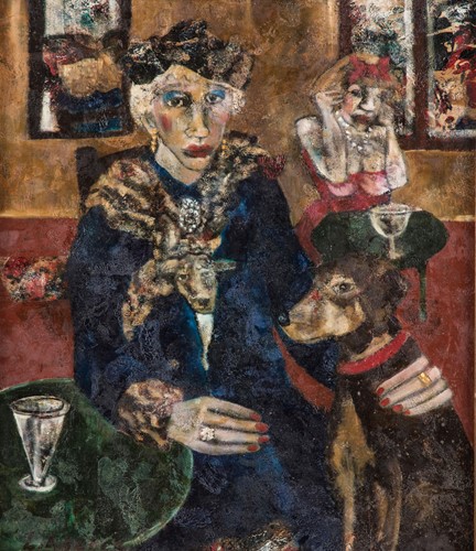Lot 493 - Lilian Adcock (1944-)