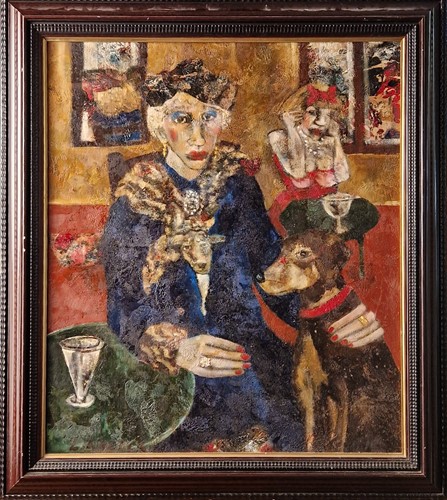 Lot 493 - Lilian Adcock (1944-)