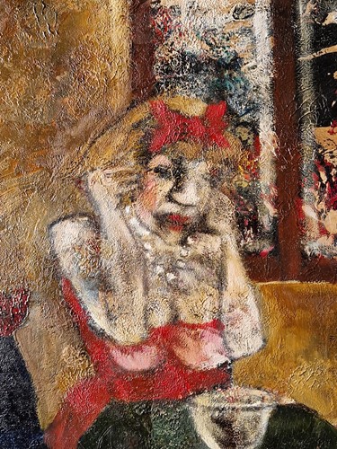 Lot 493 - Lilian Adcock (1944-)