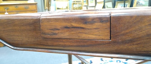 Lot 37 - A Chinese hardwood card or games table, late 19th century