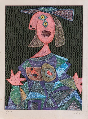 Lot 768 - Enrico Baj (1924-2003)