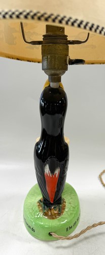 Lot 40 - A Carlton Ware Guinness Toucan table lamp