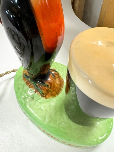 Lot 40 - A Carlton Ware Guinness Toucan table lamp