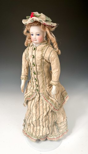 Lot 57 - A Francois Gaultier bisque shoulder head fashion doll, late 19th century