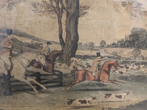 Lot 508 - A Group Of Five Hunting Related Pictures