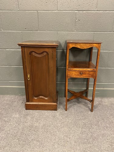 Lot 752 - A bedside cupboard made by Jewell of London 79...