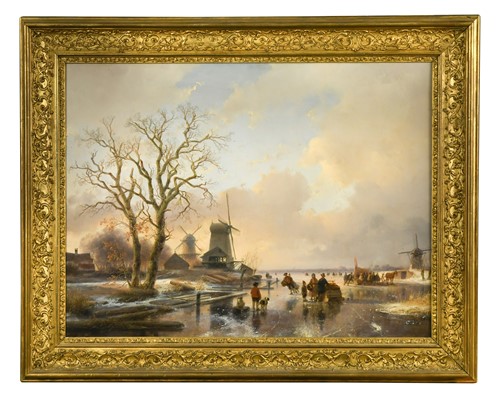 Lot 200 - Andreas Schelfhout (Dutch, 1787-1870)