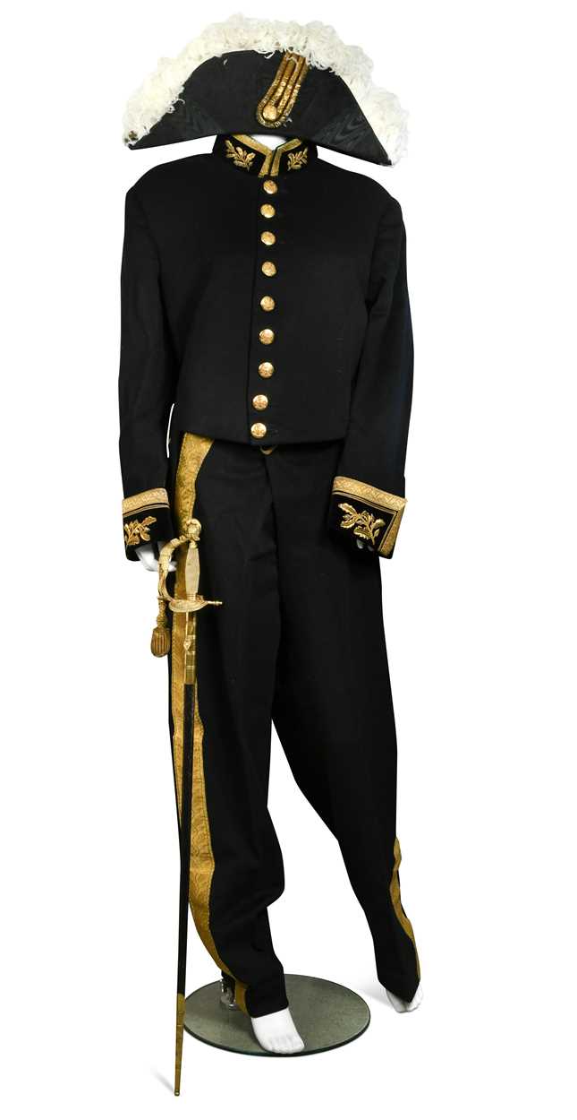 Lot 556 - Sir Alfred Stanley Fordham K.B.E., C.M.G. (1907-81), his Diplomatic uniform
