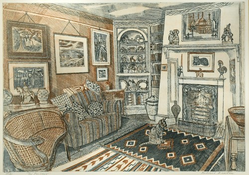 Lot 672 - Richard Bawden RWS, NEAC, RE (1936-2024)