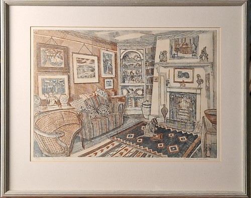 Lot 672 - Richard Bawden RWS, NEAC, RE (1936-2024)