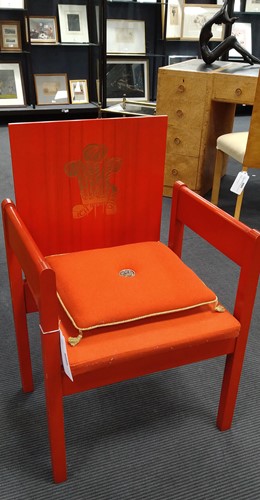 Lot 359 - A Prince of Wales Investiture chair, designed by Lord Snowdon in 1969