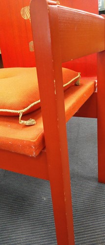 Lot 359 - A Prince of Wales Investiture chair, designed by Lord Snowdon in 1969
