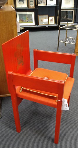 Lot 359 - A Prince of Wales Investiture chair, designed by Lord Snowdon in 1969