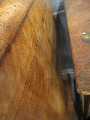 Lot 711 - A William & Mary walnut feather banded cabinet on chest, late 17th century