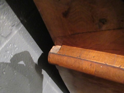 Lot 711 - A William & Mary walnut feather banded cabinet on chest, late 17th century