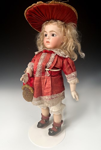 Lot 85 - A Bebe Bru Jne doll, size 3, French, circa 1880