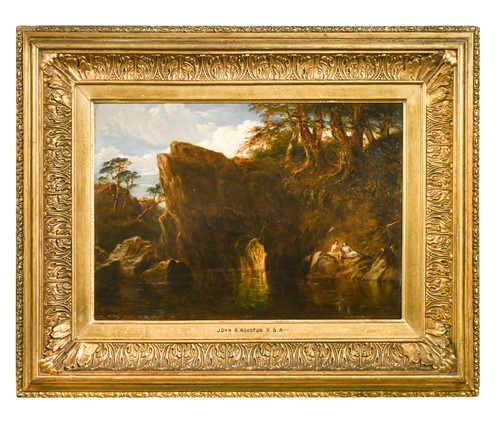 Lot 205 - John Adam Plimmer Houston RSA RI (Scottish, 1812-1884)