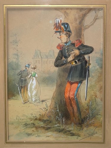 Lot 391 - Jules Renard 'Draner' (Belgian, 1833-1926)
