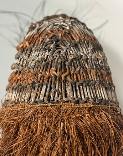 Lot 451 - A ceremonial dance mask, probably Sepik River region, Papua New Guinea, 20th century