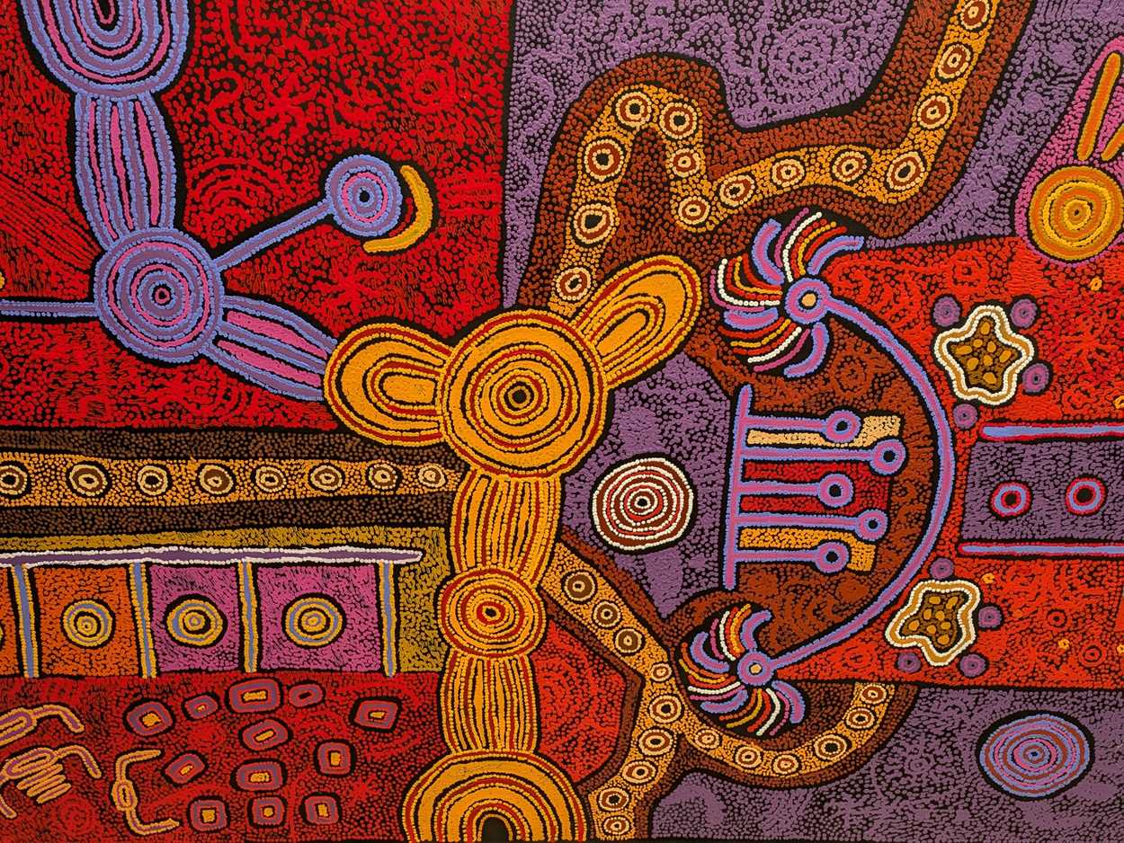Lot 596 - Australian Aboriginal Art.