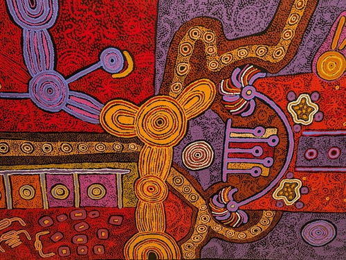 Lot 596 - Australian Aboriginal Art.
