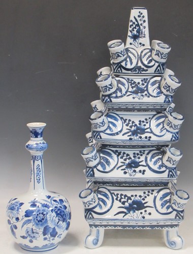 Lot 7 - A Rijksmuseum reproduction five-tier tulip...