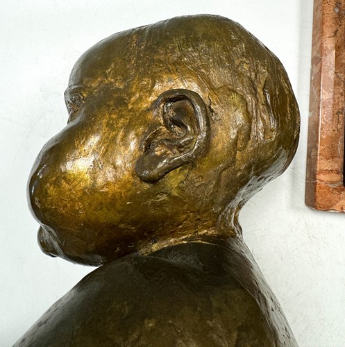 Lot 99 - Sir Jacob Epstein KBE (1880-1959), Master Stewart (Babe with Arms), 1949