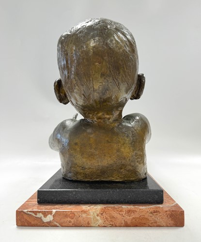 Lot 99 - Sir Jacob Epstein KBE (1880-1959), Master Stewart (Babe with Arms), 1949