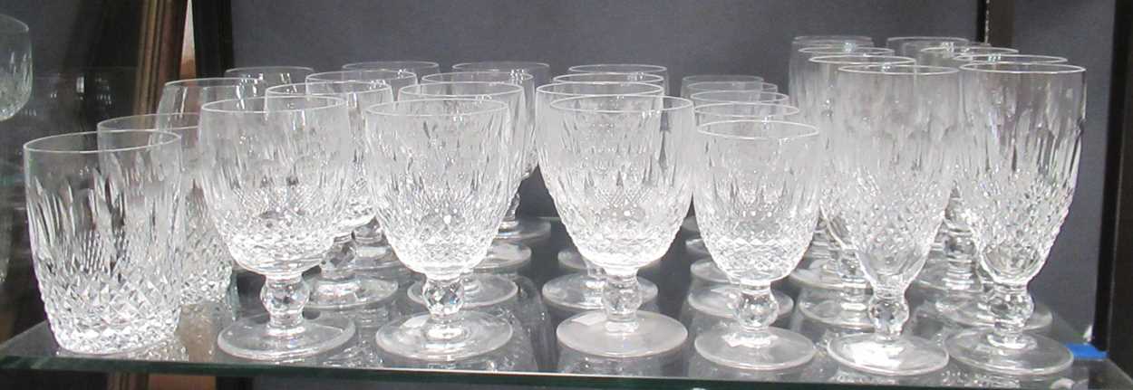 Lot 88 - A part suite of Waterford Colleen pattern