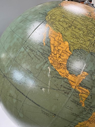 Lot 171 - A Philips' 19in terrestrial globe, circa 1970