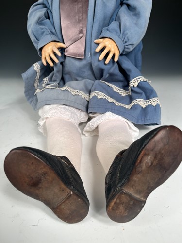 Lot 74 - A Simon & Halbig bisque head doll, early 20th century
