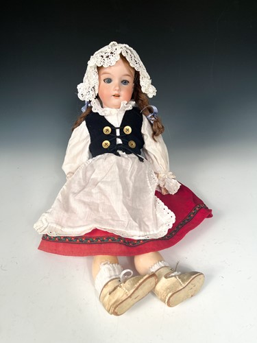 Lot 66 - An Armand Marseille no.390 bisque head doll