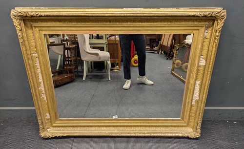 Lot 781 - A large Empire style 19th century gilt picture...