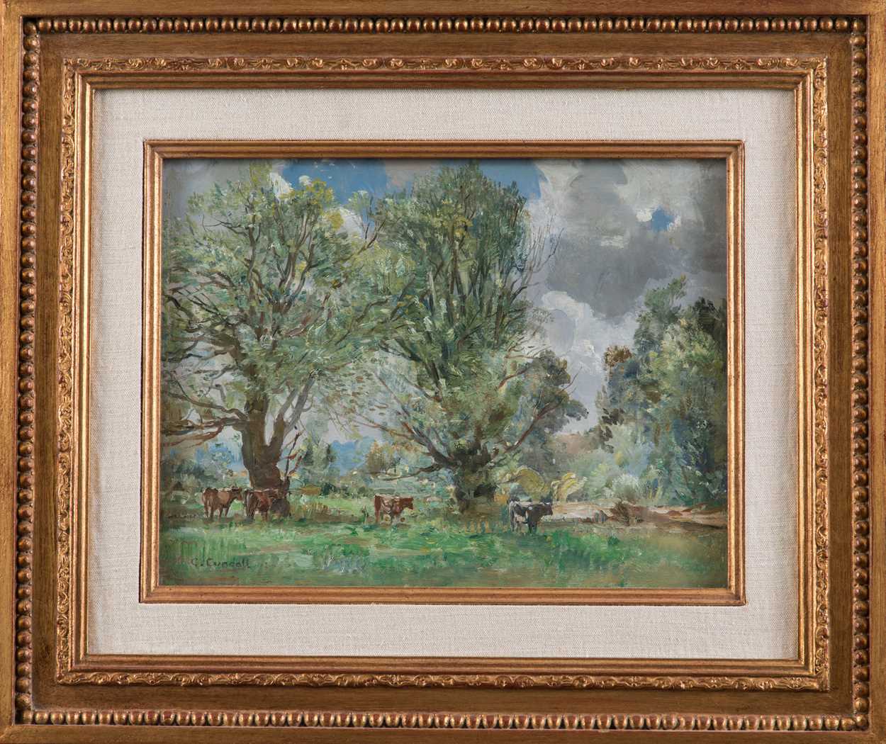 Lot 406 - Charles Cundall RA, RWS, RP (1890-1971)