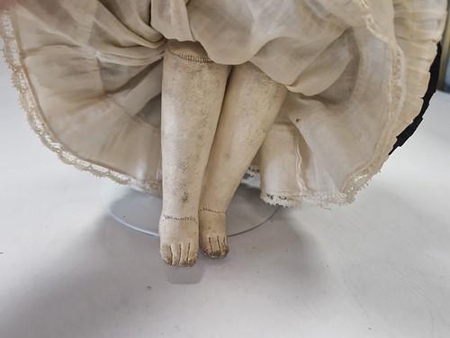 Lot 62 - A Francois Gaultier bisque shoulder head fashion doll, circa 1875