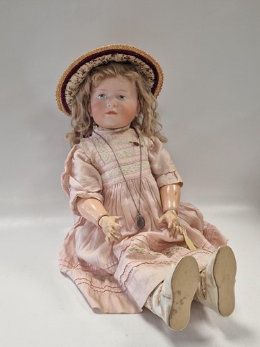 Lot 81 - Marie, a Kammer & Reinhardt bisque socket head character doll, mould 101,  early 20th century