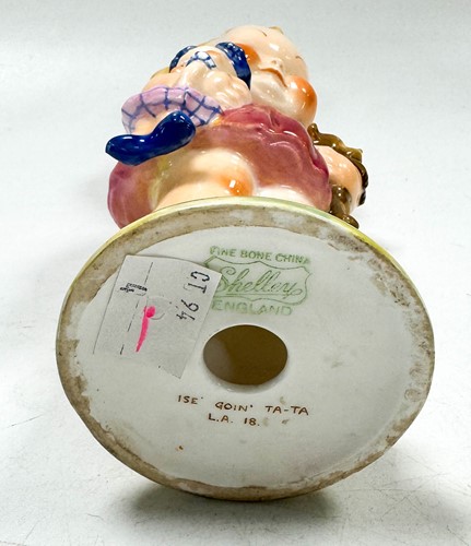 Lot 38 - A Shelley Mabel Lucie Attwell figure entitled 'Ise' Goin' Ta-Ta'