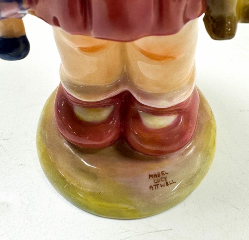 Lot 38 - A Shelley Mabel Lucie Attwell figure entitled 'Ise' Goin' Ta-Ta'