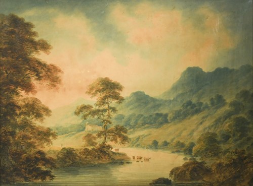 Lot 210 - Attributed to Francis Nicholson (British, 1753-1844)